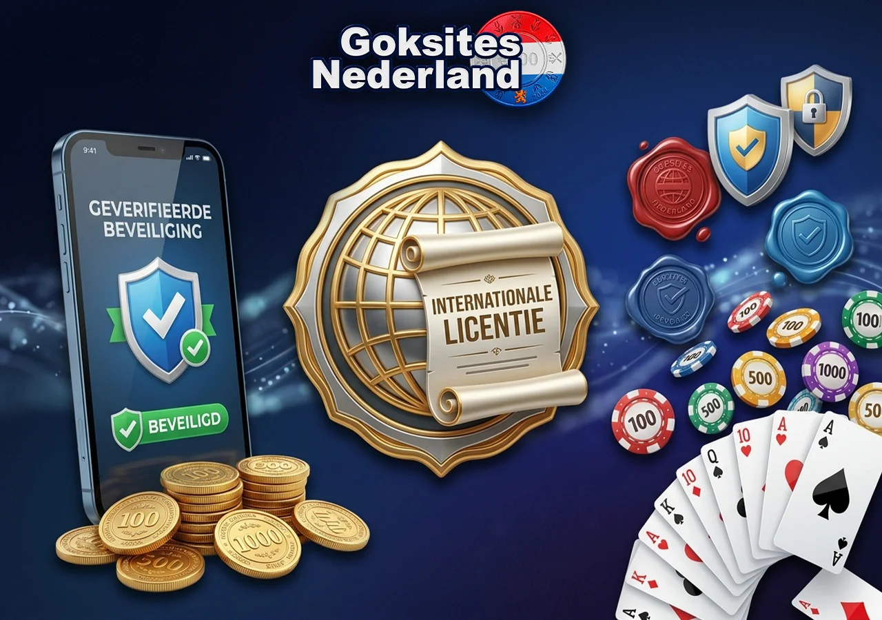 Internationale goklicenties die betrouwbaarheid en veiligheid garanderen.